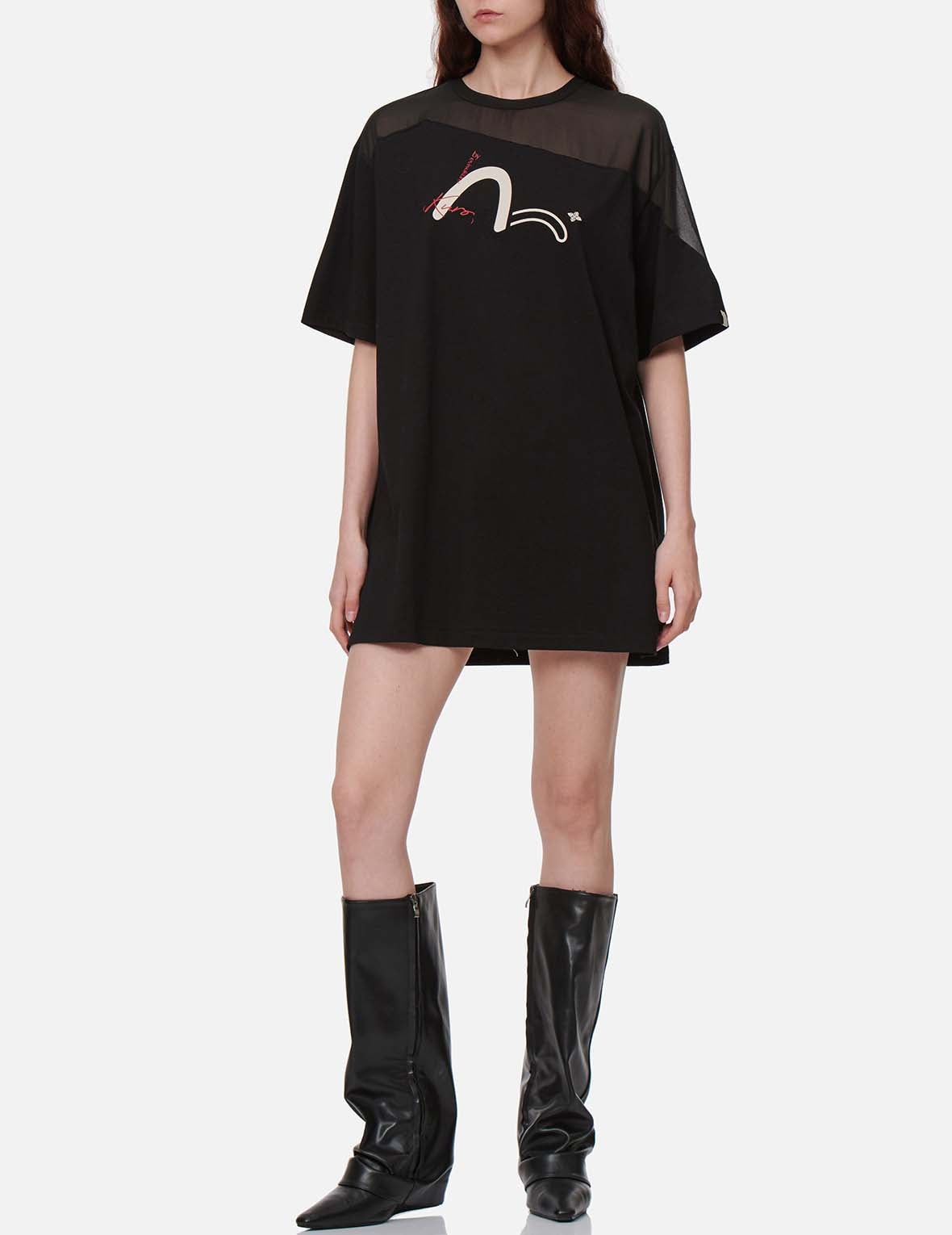 Asymmetric Panelled Tunic - 5