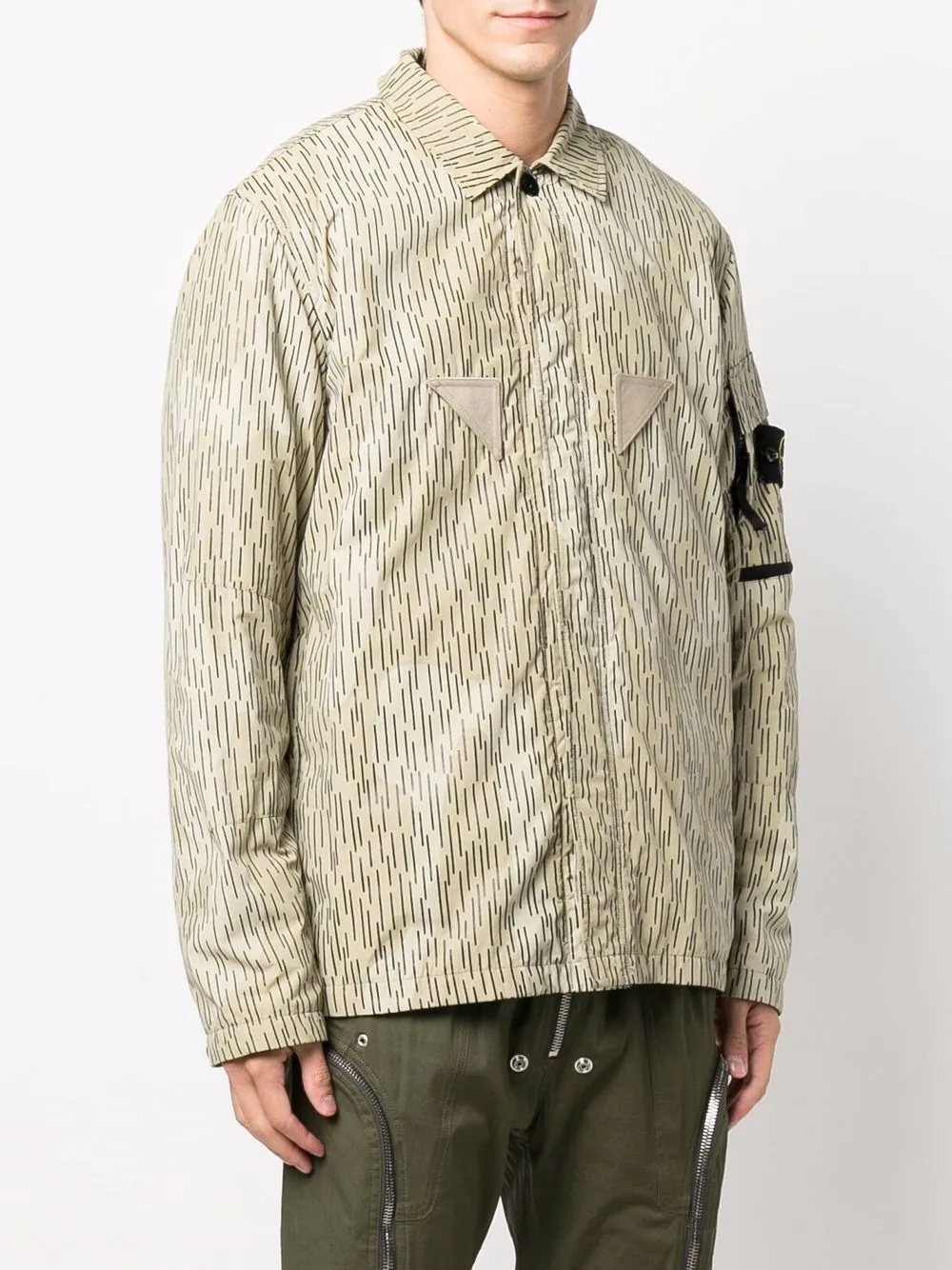 Rain Camo print overshirt - 3