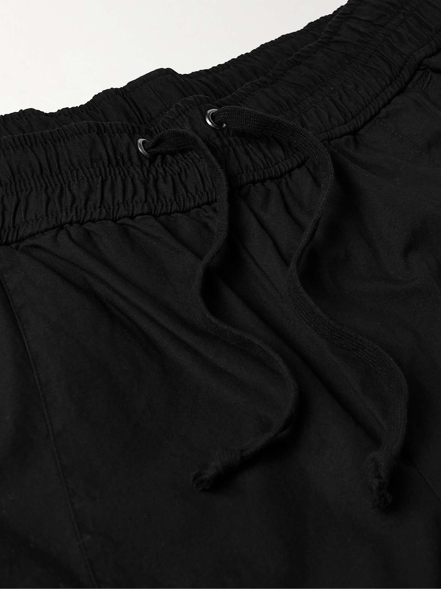 Straight-Leg Sateen Drawstring Cargo Trousers - 5