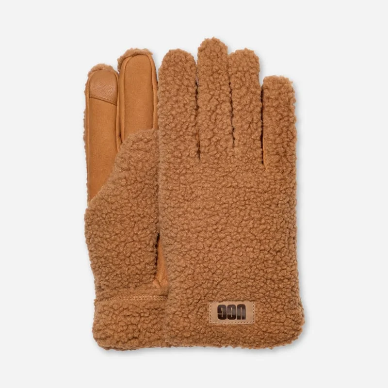® Men's ®fluff Glove Fleece in Chestnut - 1