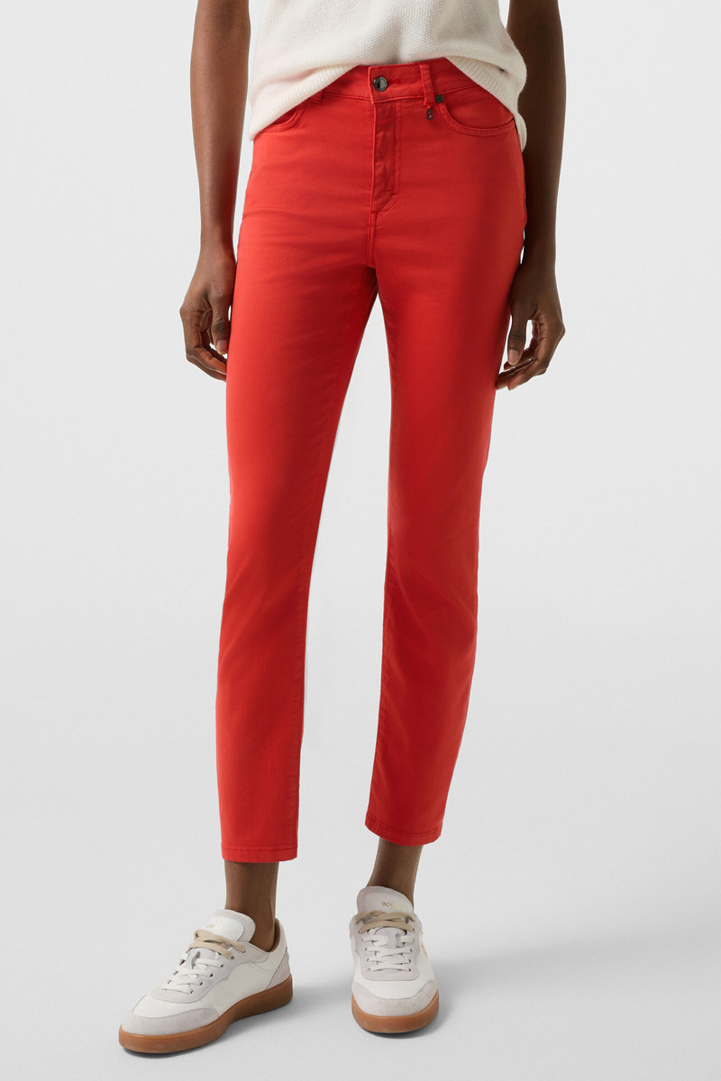 Julie 7/8 pants in Red 2