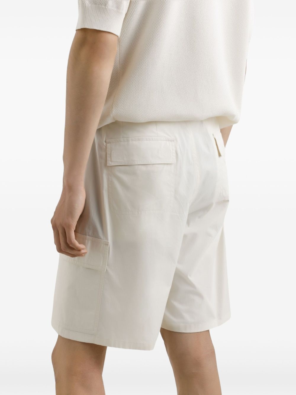 cotton cargo shorts - 5