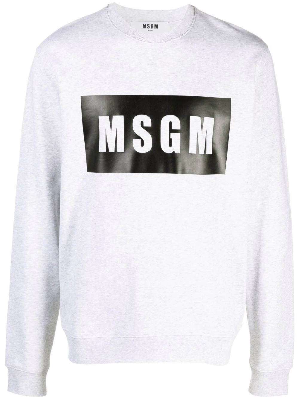 logo-print sweatshirt - 1