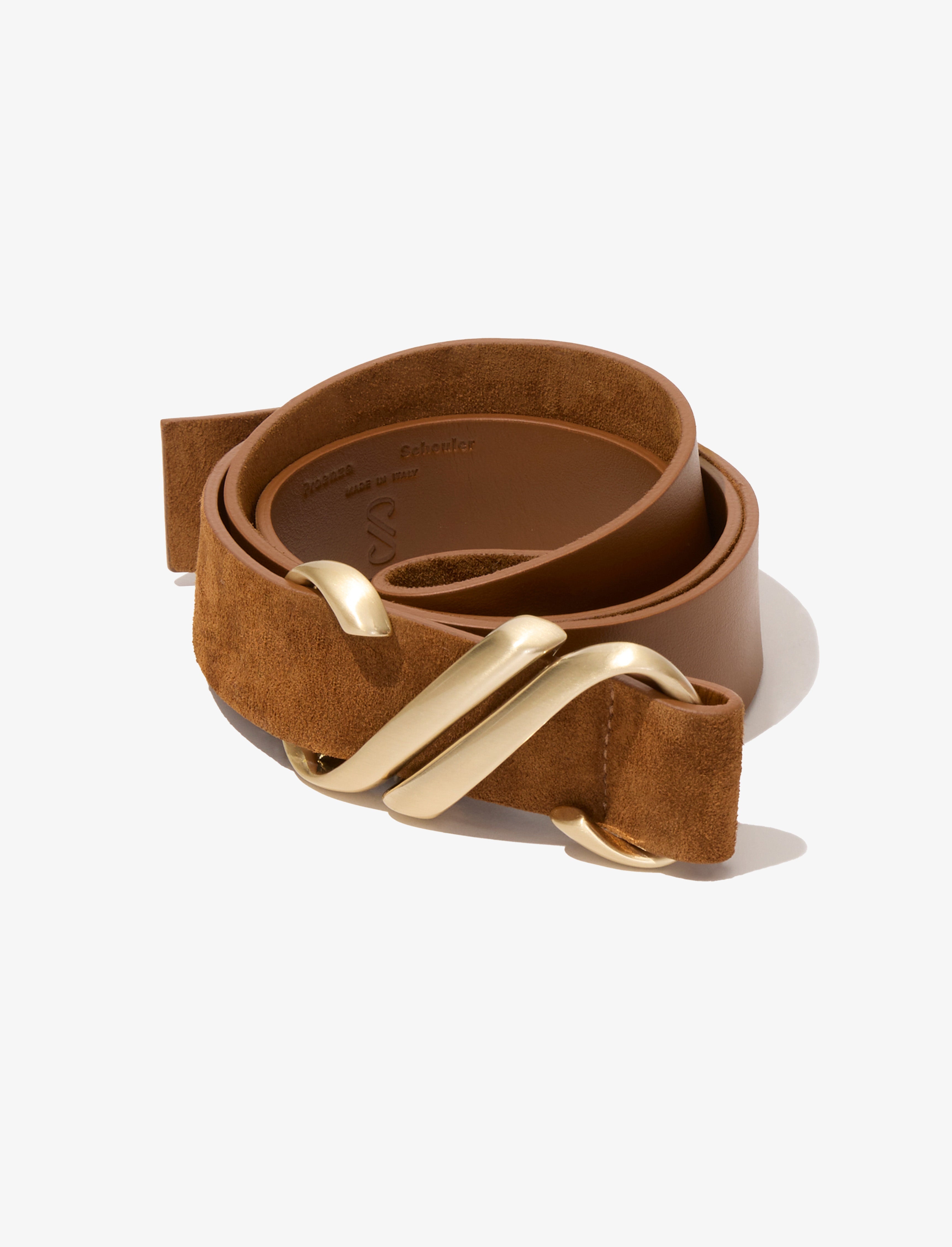 Monogram Belt in Suede - 5