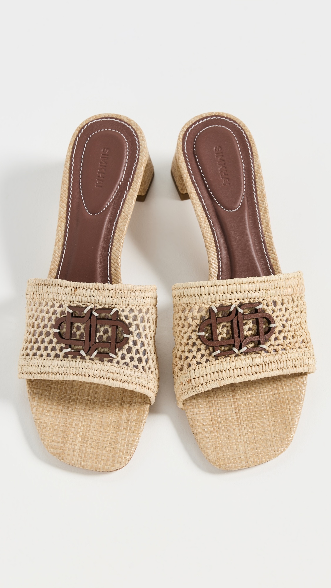 Sydney Raffia Block Heel Sandals - 4