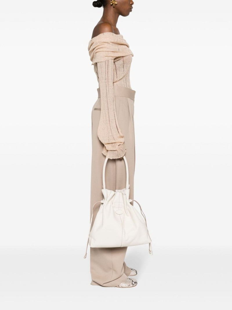 Tod's medium Di leather bucket bag outlook