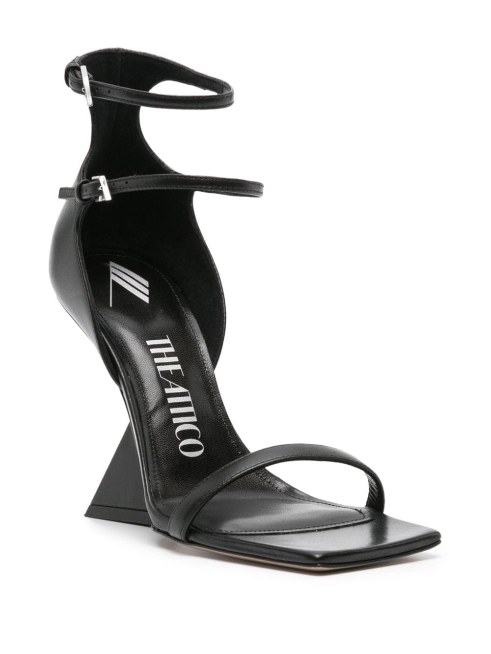 105mm leather sandals - 2