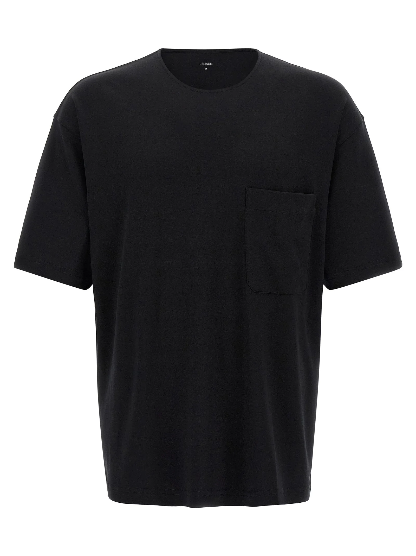 Lemaire Men Cotton And Silk T-Shirt - 1