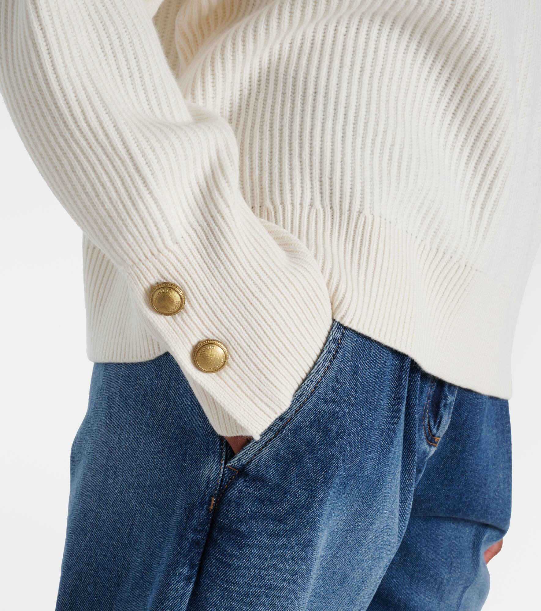 Wool, cashmere and silk sweater - 5