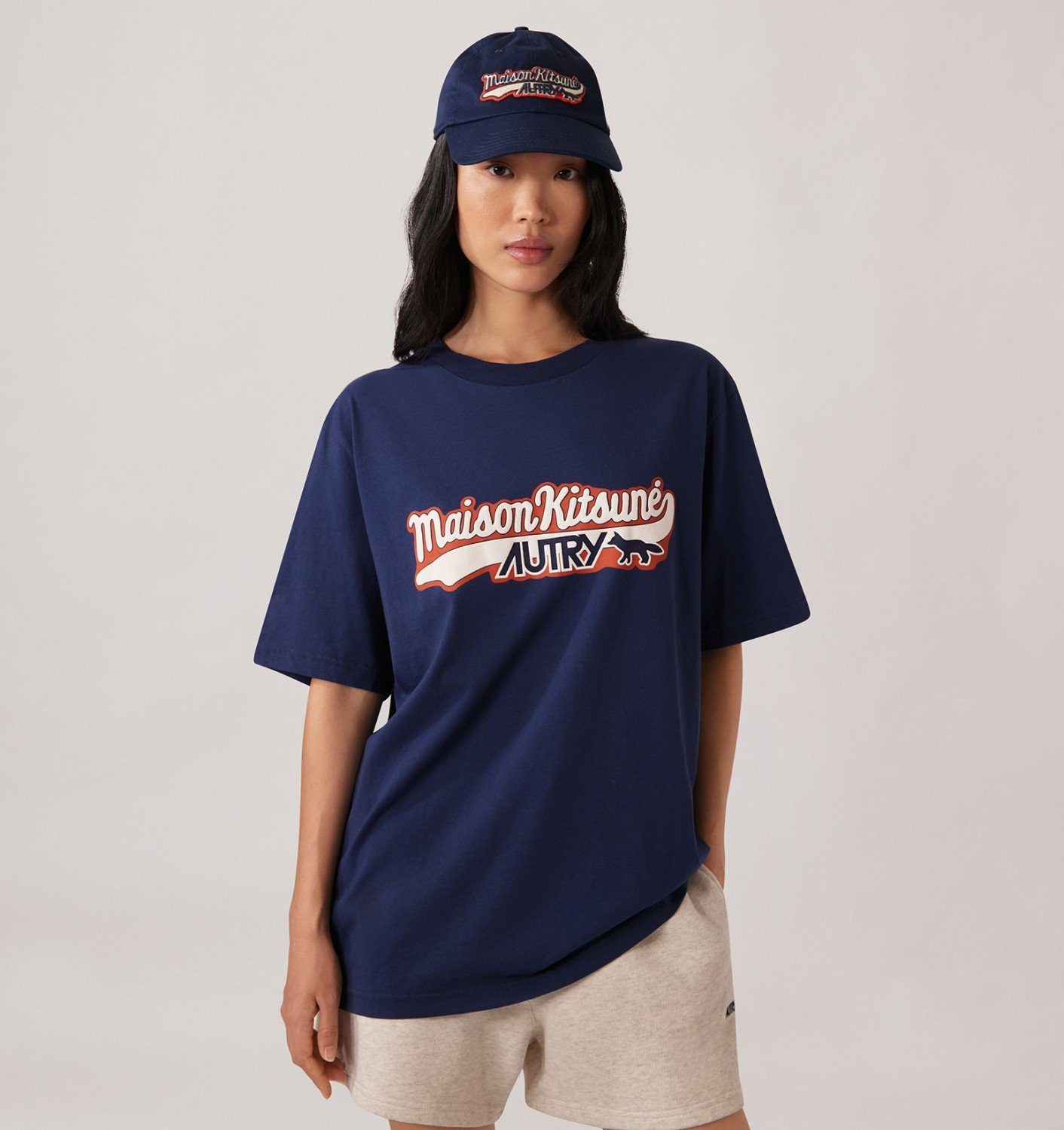 UNISEX AUTRY LOGO 'MAISON KITSUNÉ' T-SHIRT - 3