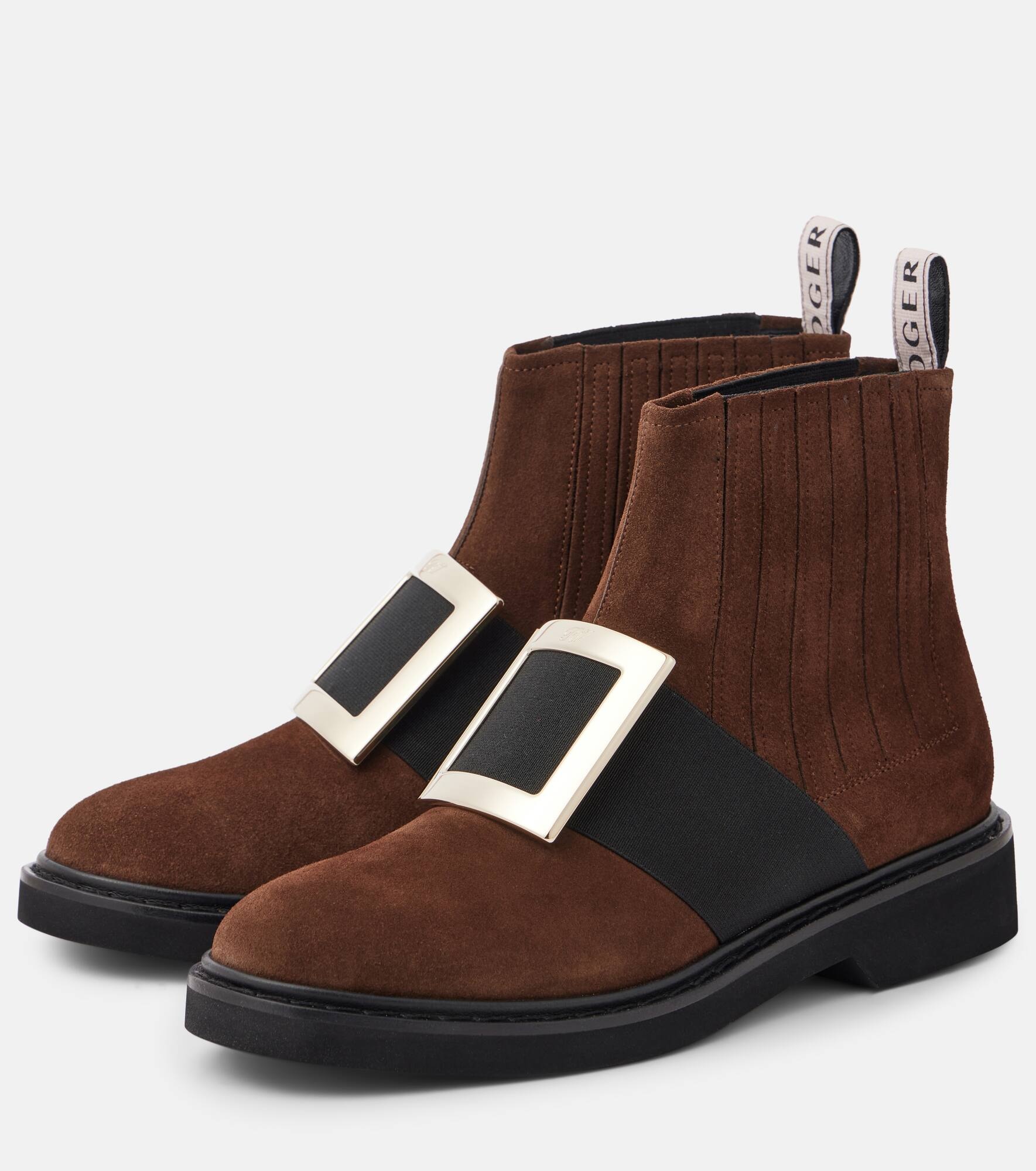 Viv' Ranger suede Chelsea boots - 5