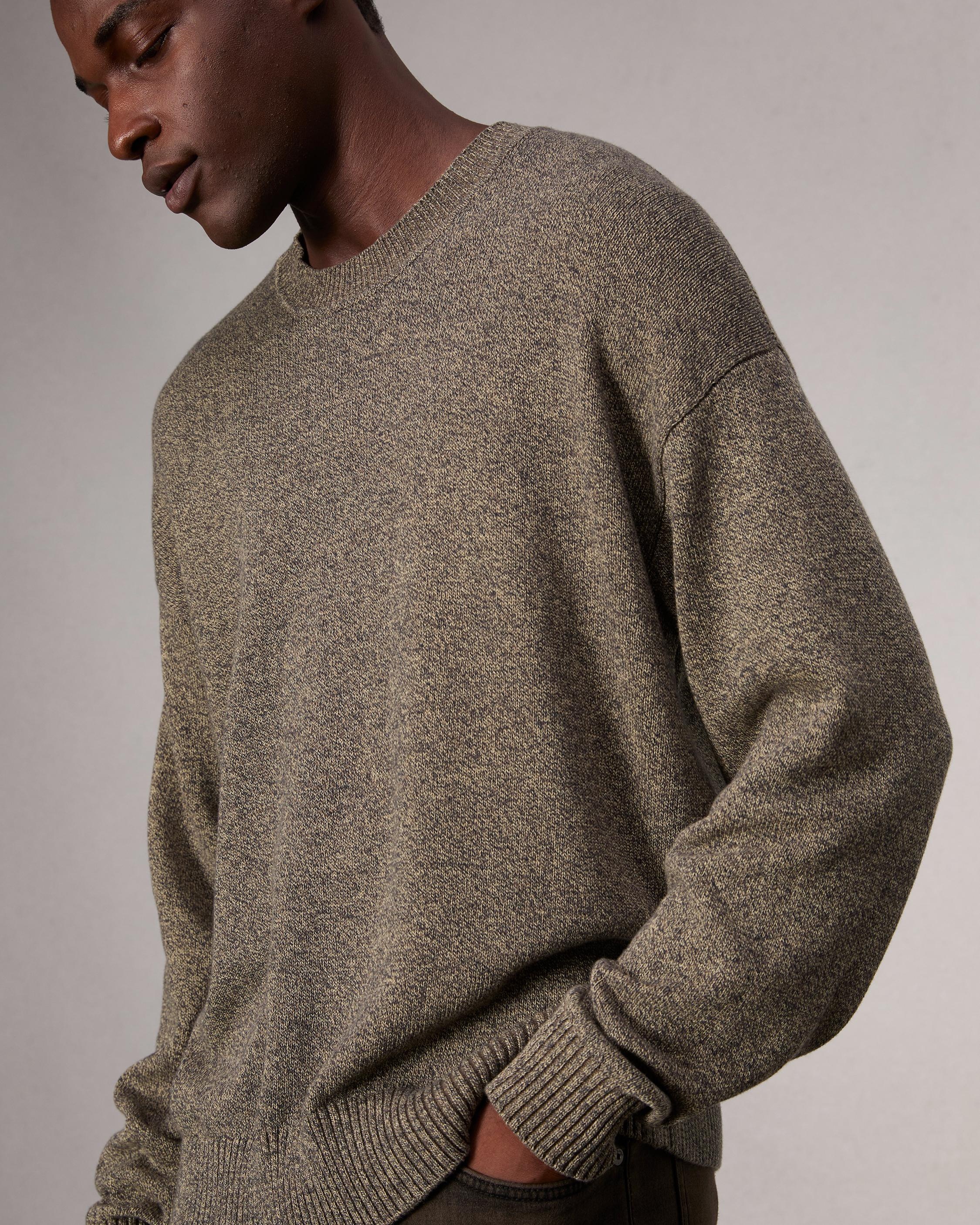 Marled Cotton Sweater - 6