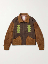 visvim Stanza Wool, Linen and Cotton-Blend Jacquard and