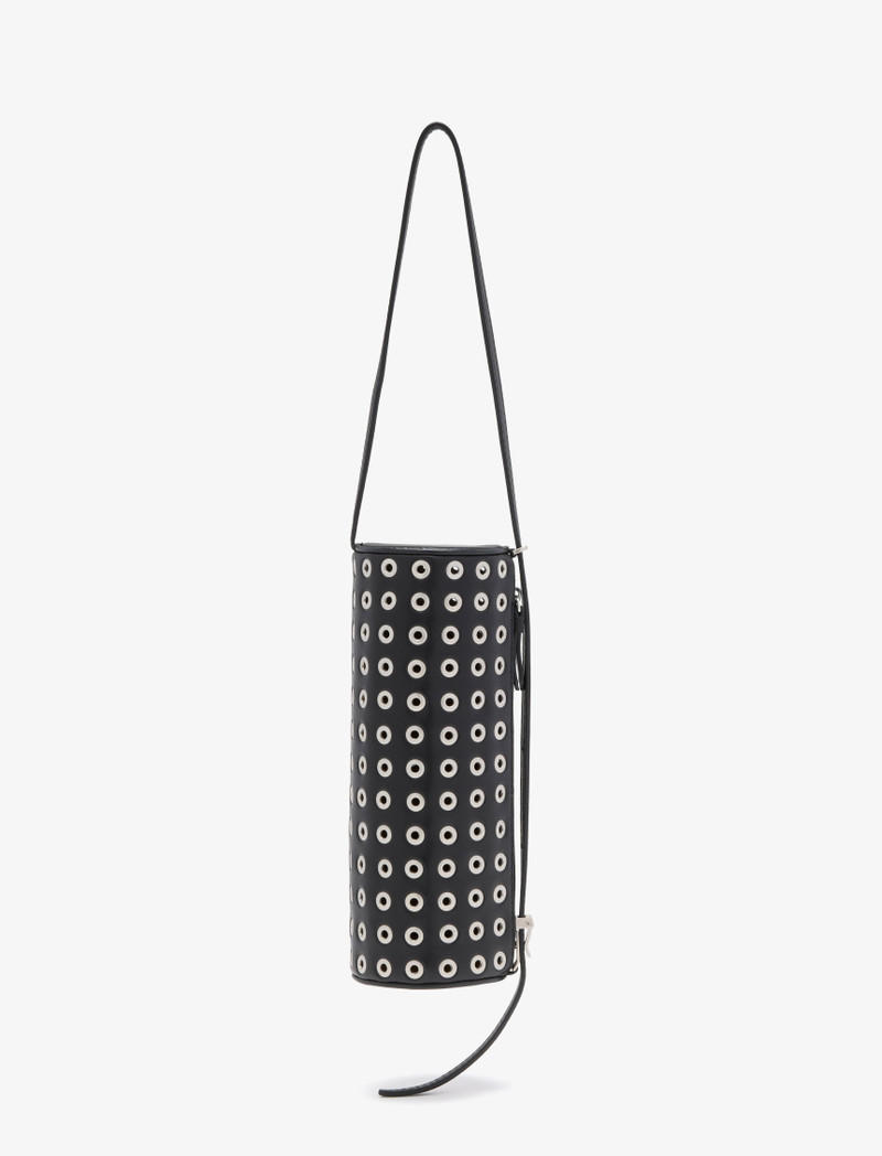 Silo Bag in Eyelet Covered Nappa 7