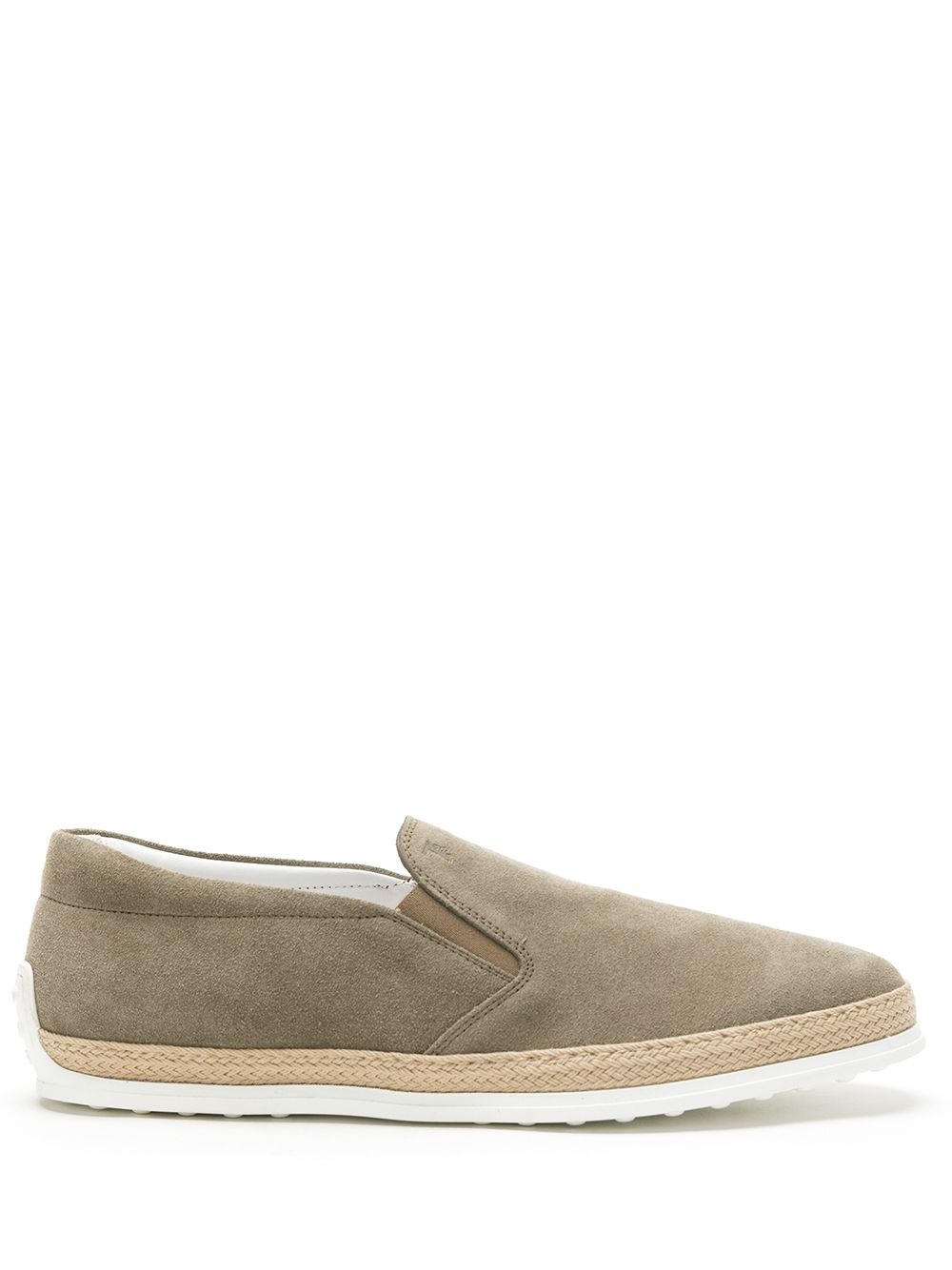 panelled slip-on sneakers - 1