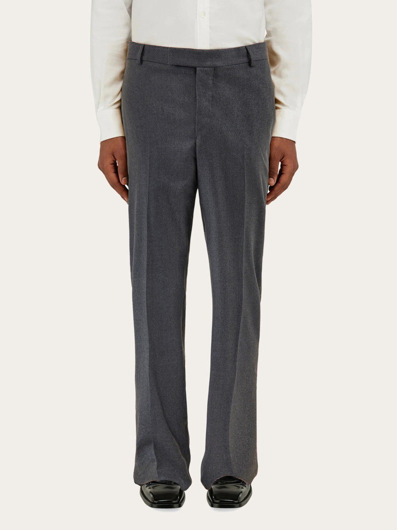 FERRAGAMO Flat front trouser outlook