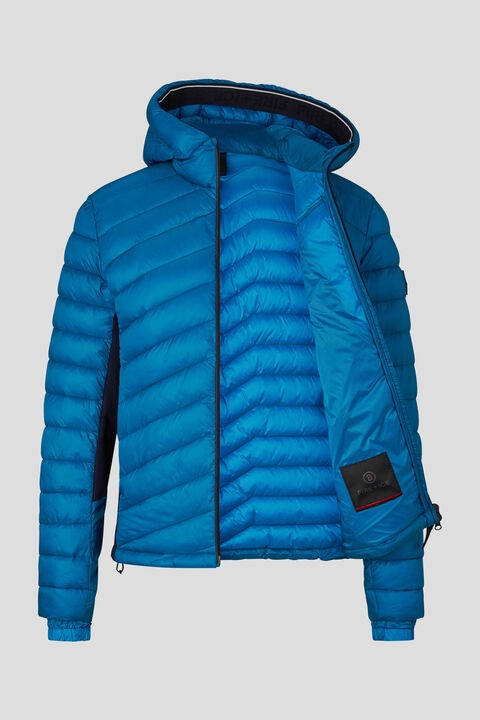 Goran Quilted jacket in Blue - 9