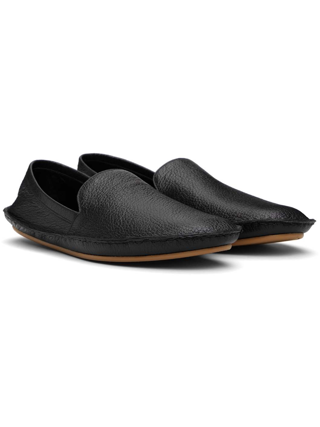 Black Vasko Slip On Loafers - 4