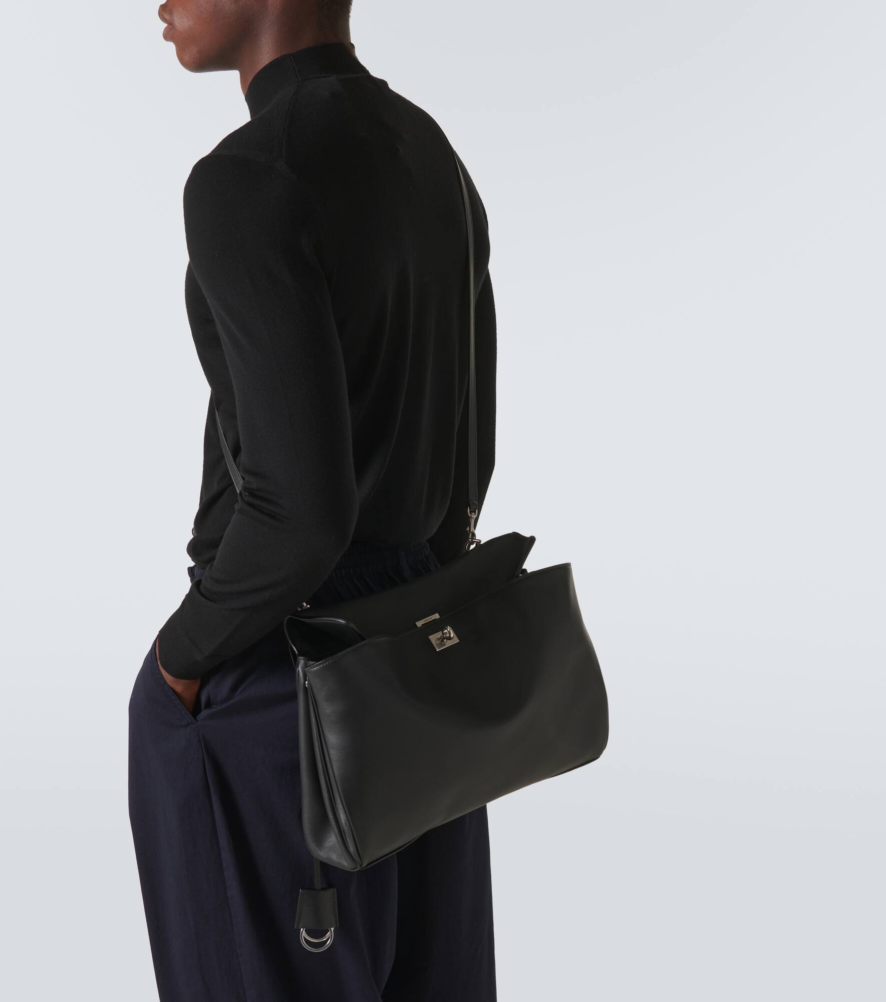 Rodeo Medium leather shoulder bag - 3