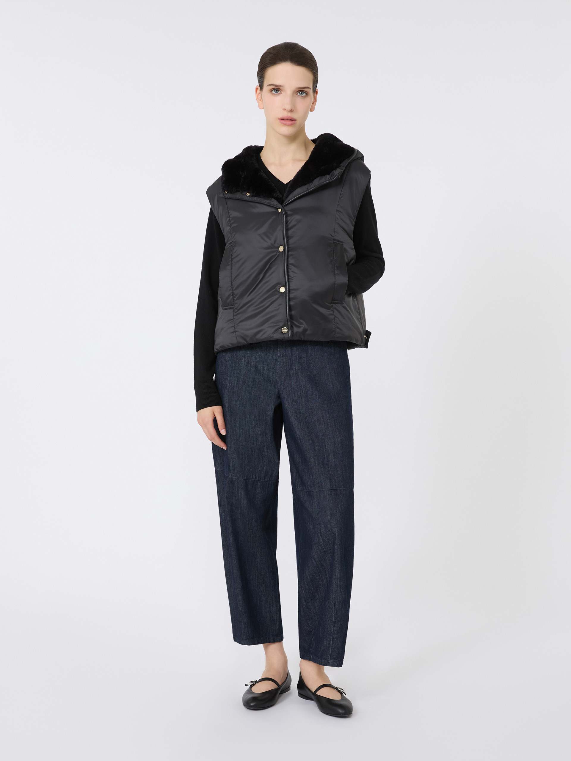 FELIX Reversible water-repellent canvas gilet - 2