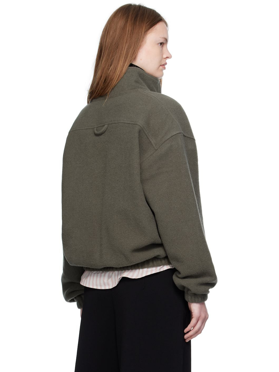 Green Fleece Sweater - 3