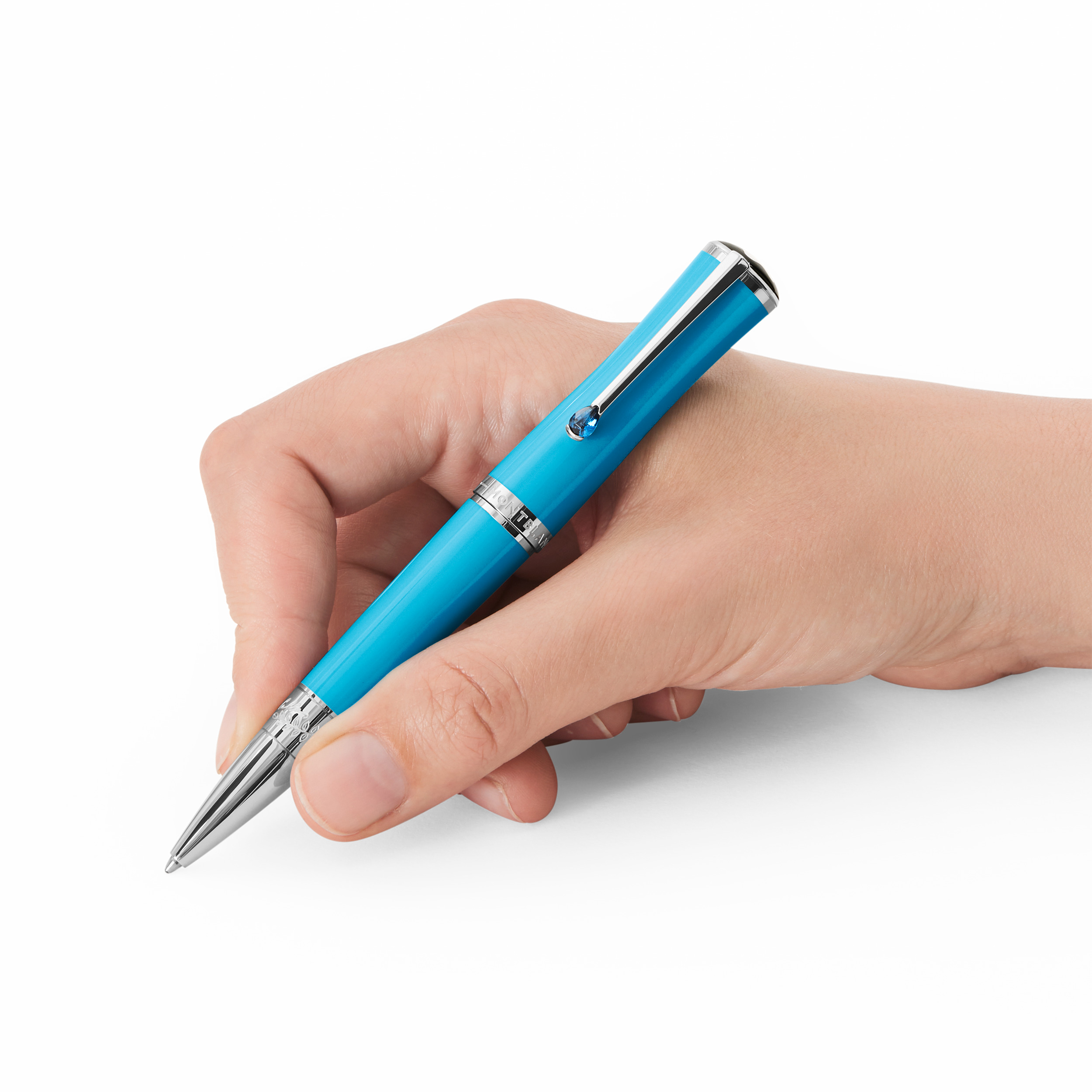 MONTBLANC MARIA CALLAS SPECIAL EDITION TURQUOISE-COLOURED BALLPOINT - 2