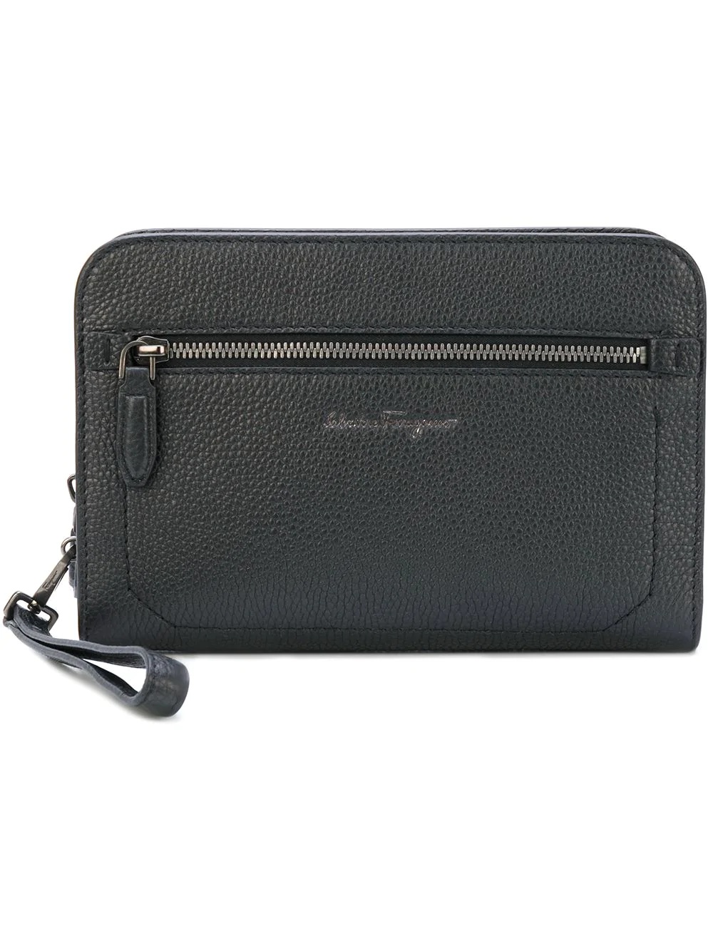 Firenze zipped leather pouch - 1