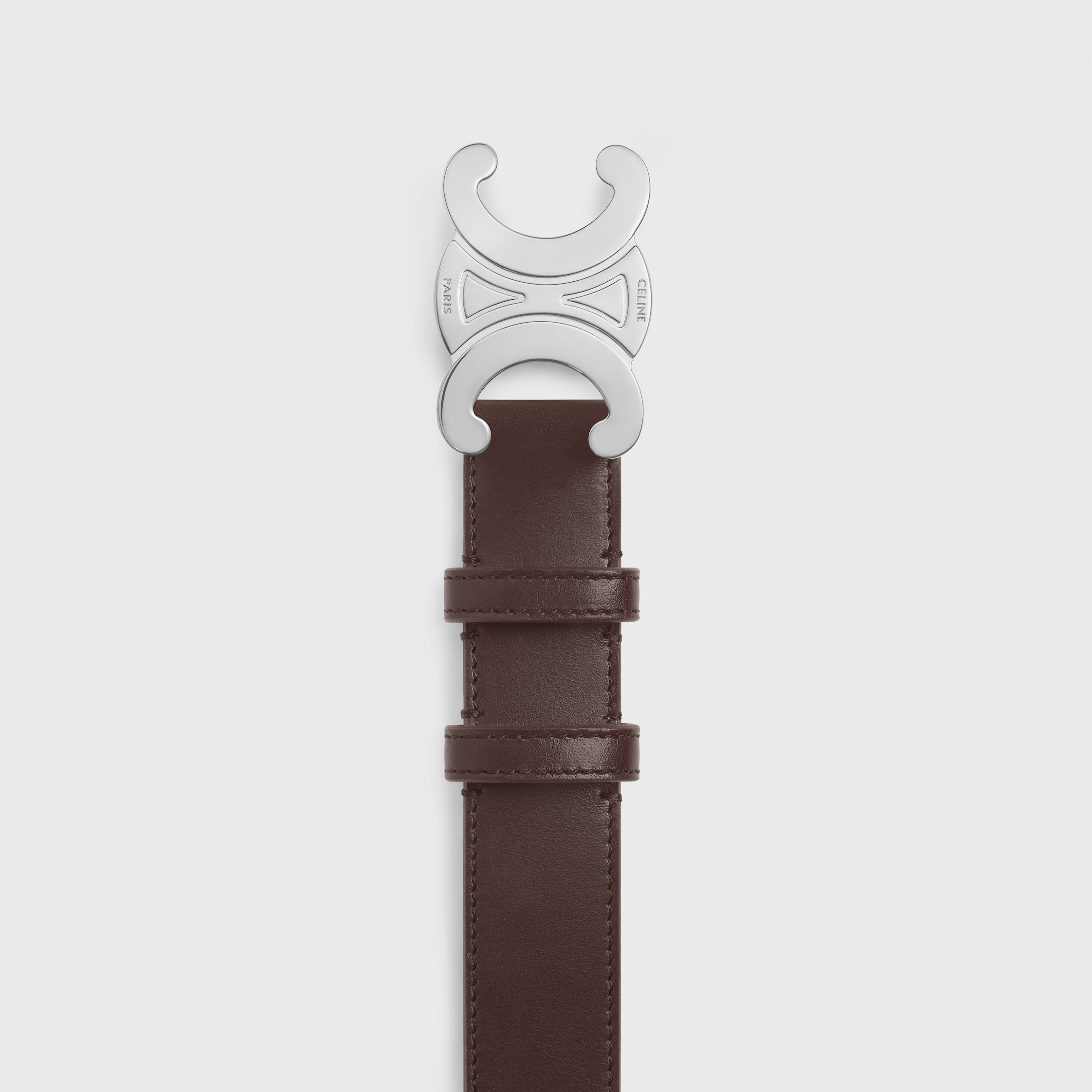 Large triomphe belt in VINTAGE CALFSKIN - 3