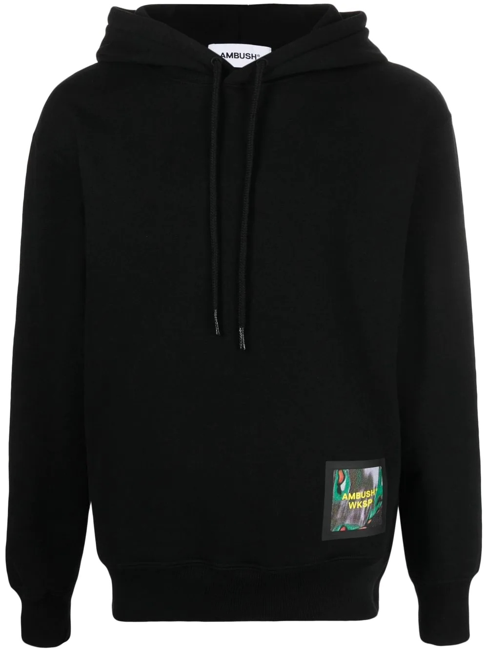 logo-patch hoodie - 1