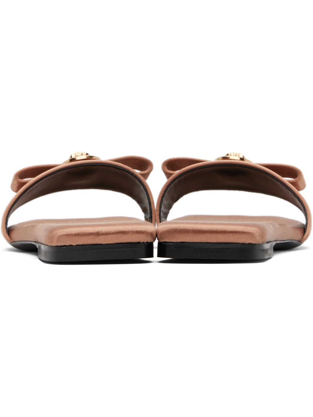 Brown Medusa Mules - 2