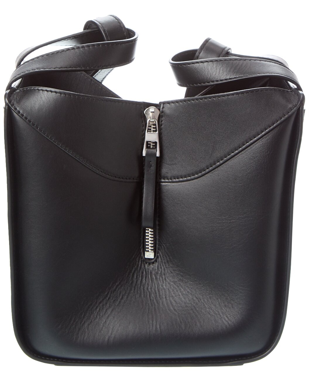 Loewe Compact Hammock Satin Leather Tote - 2