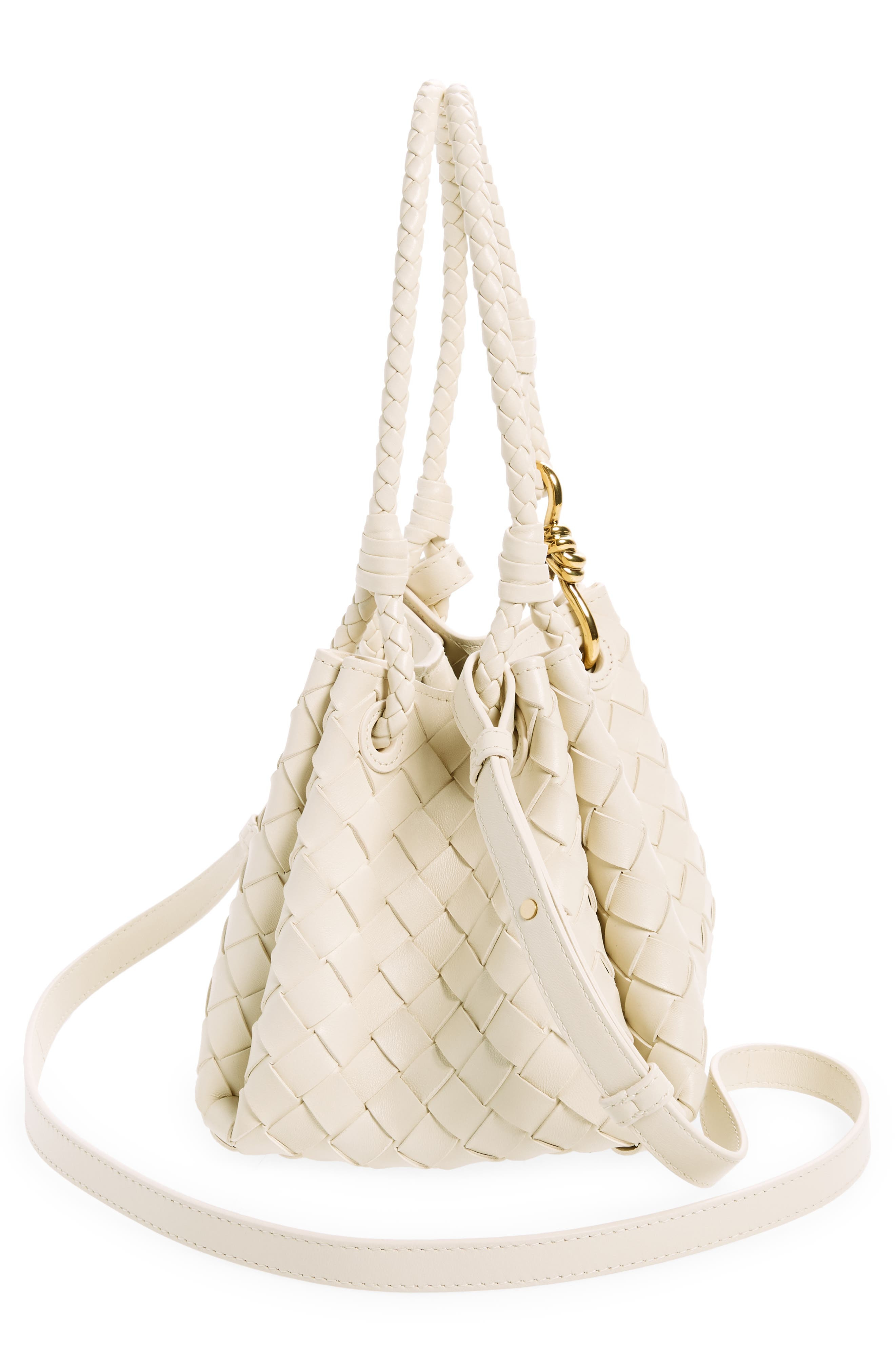 Small Andiamo Intrecciato Leather Crossbody Bag - 6