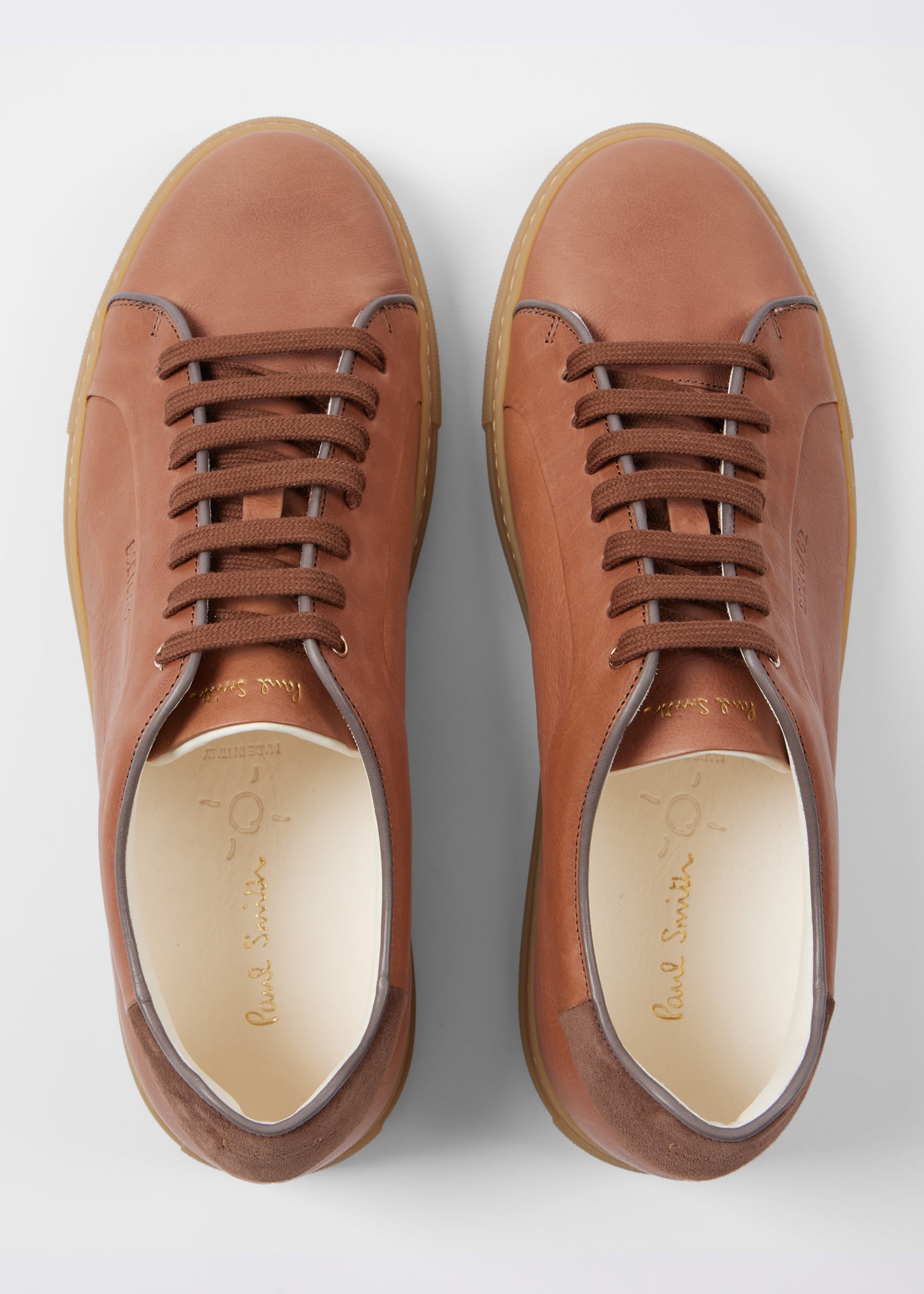 Leather 'Basso' Trainers - 5