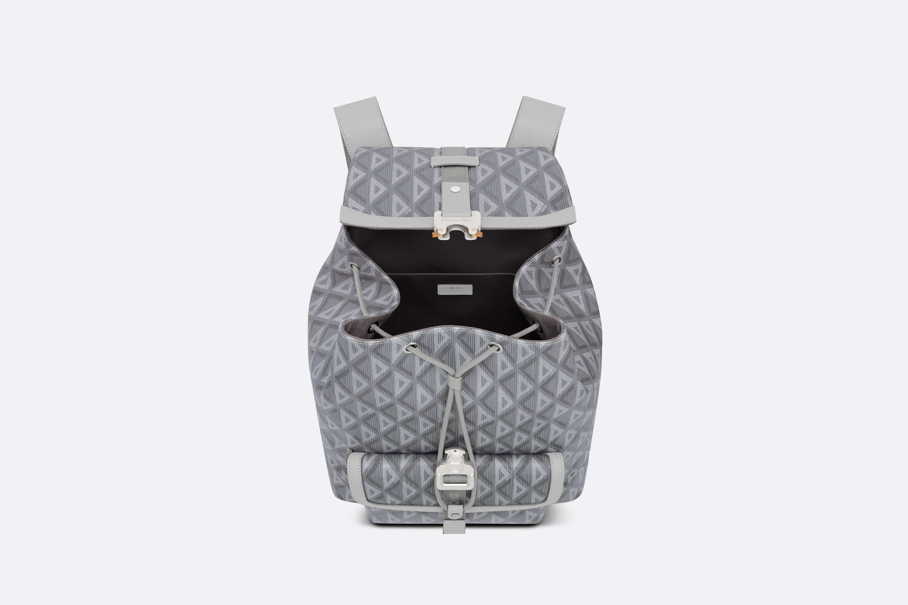 Dior Hit The Road Sling Bag Dior Gray CD Diamond Canvas