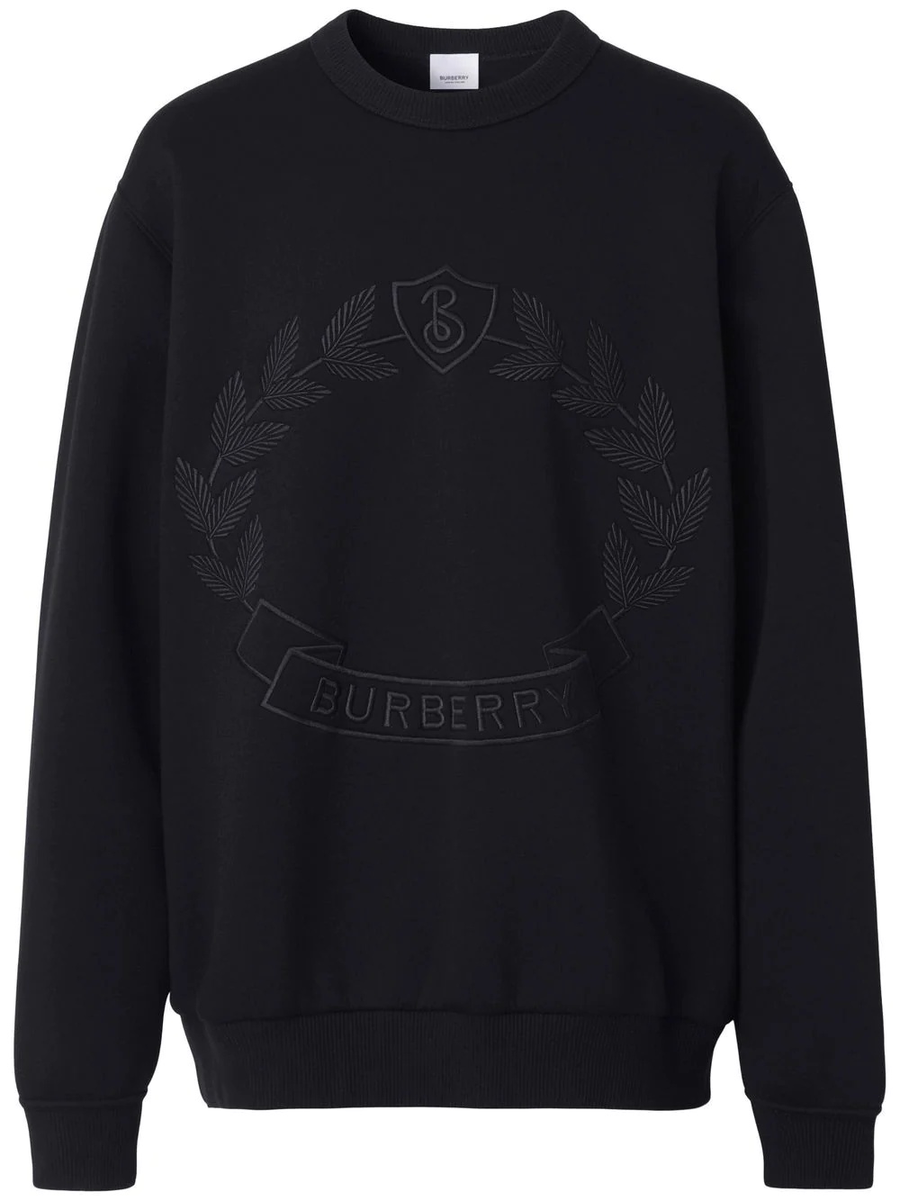 Oak Leaf-embroidery sweatshirt - 1
