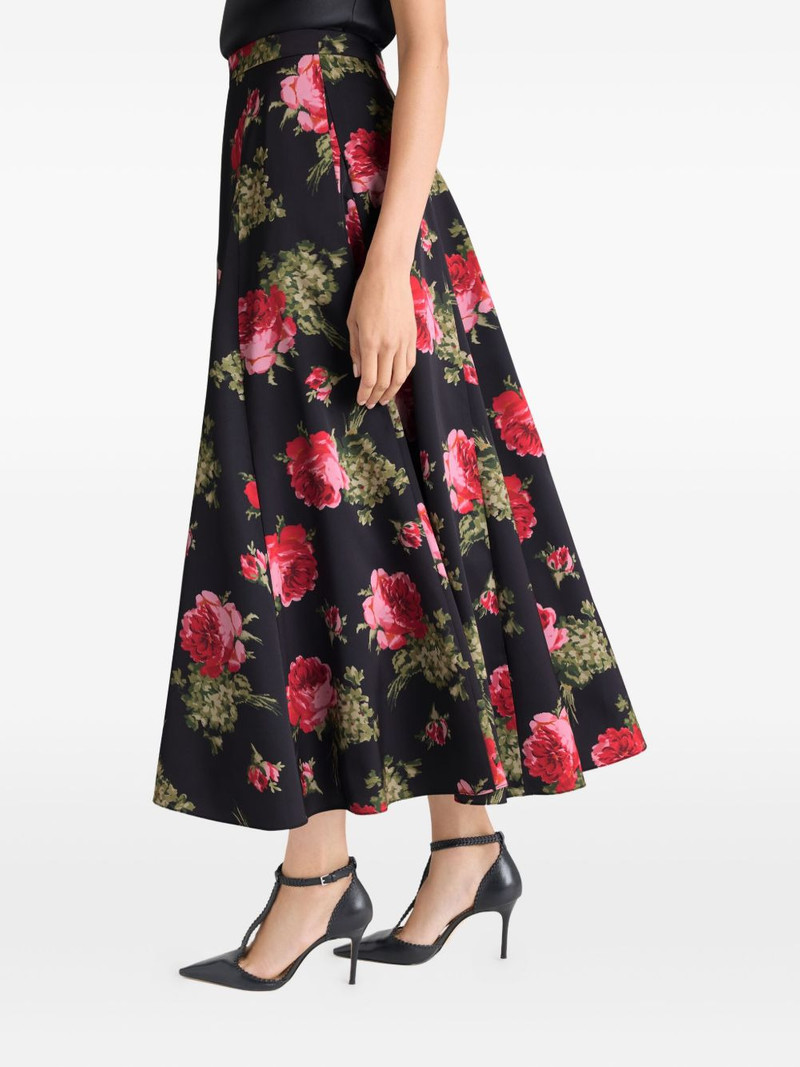 Hilda baroque roses midi skirt 3