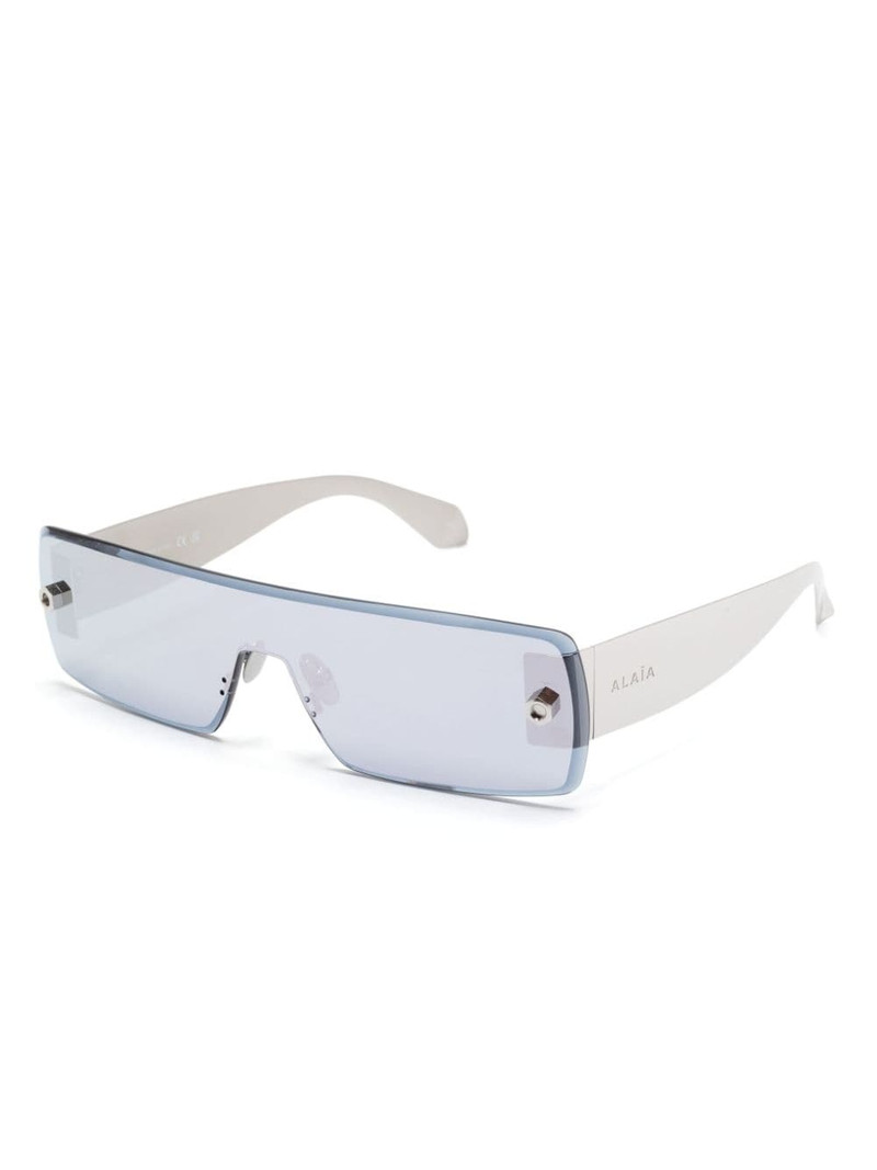 Alaïa narrow mask sunglasses outlook