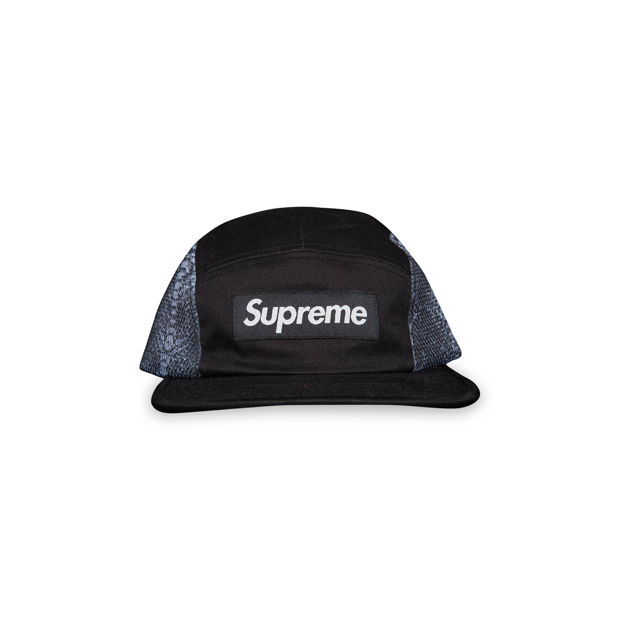 Supreme snakeskin store mesh camp cap