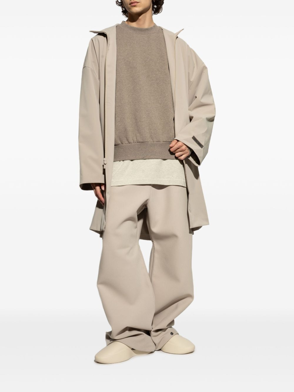 Timber zip-front coat - 2