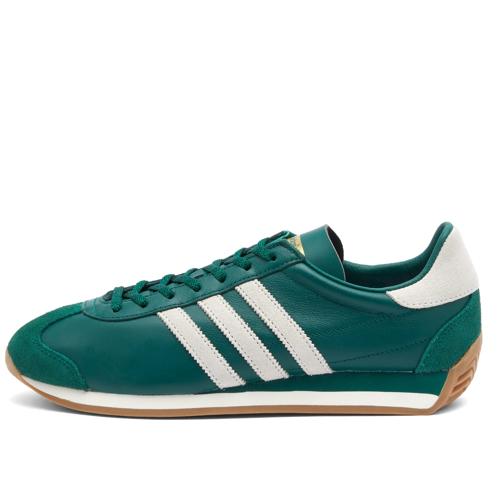 靴 adidas Originals Country OG Core Green adidas Originals Country OG in Collegiate Green/White/Silver