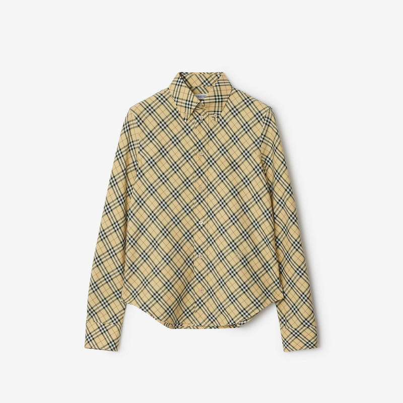 Check Cotton Shirt 1