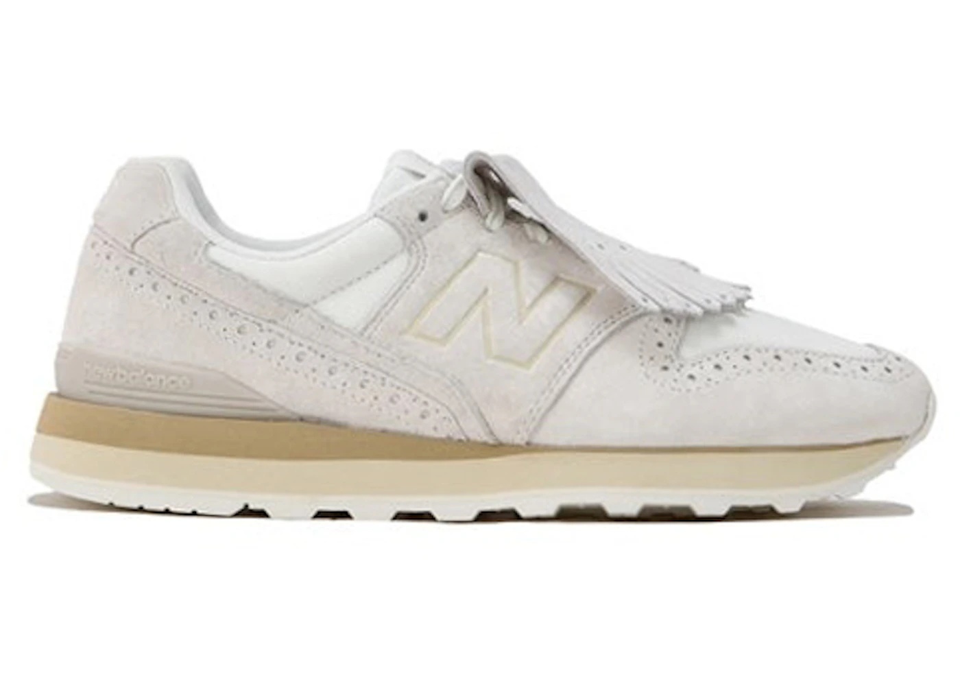 New Balance WL996TJ2【24cm】 NEW BALANCE 996 suede and mesh sneakers | NET-A-PORTER