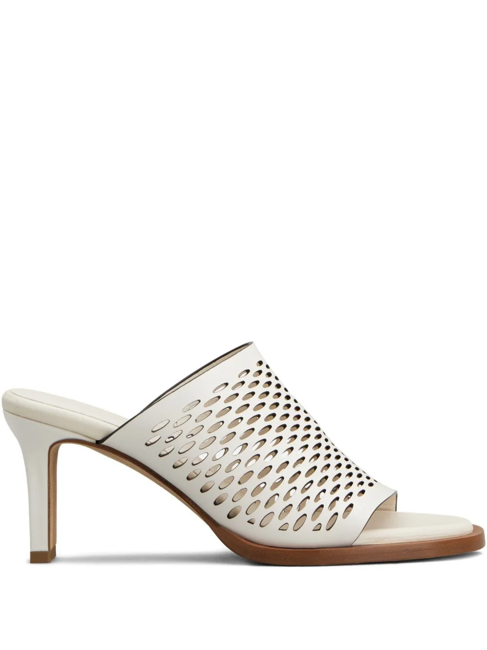 75mm cut-out heeled sandals - 1