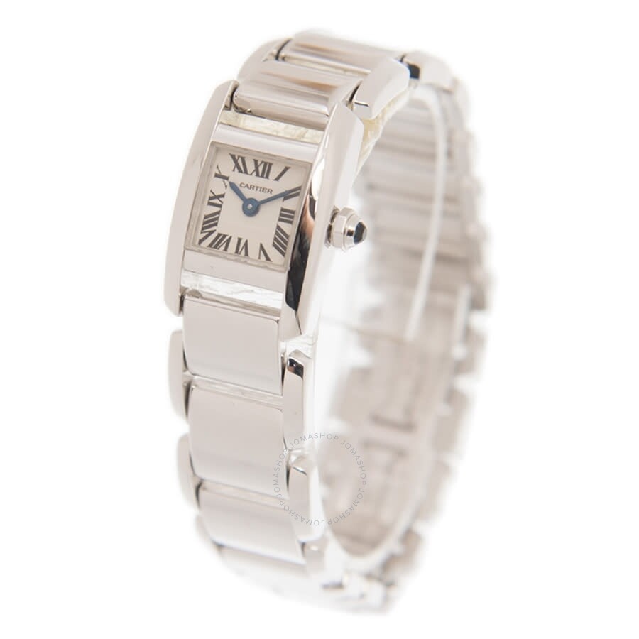 Cartier Tankissime 18kt White Gold Mini Ladies Watch W650029H - 4