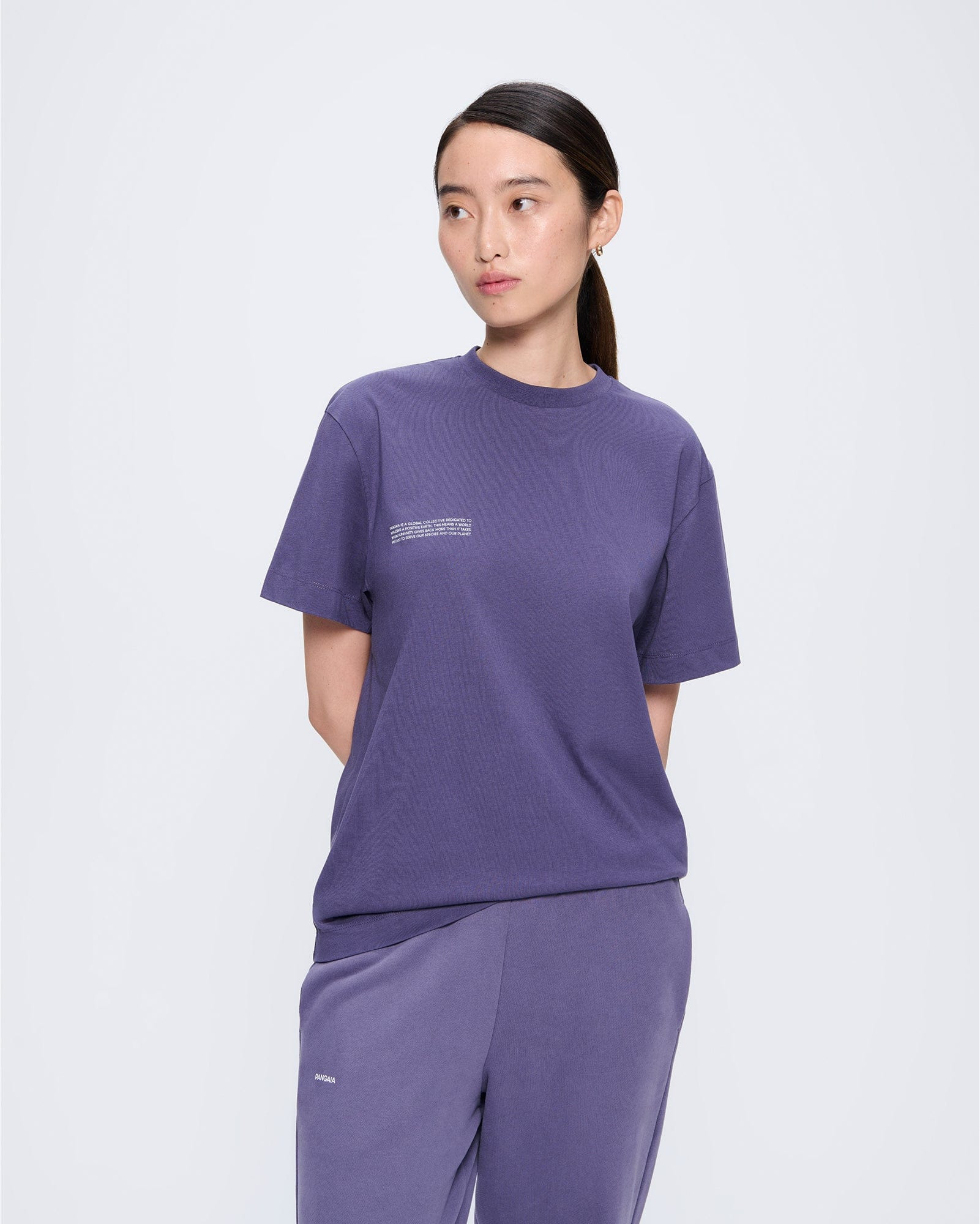 Womens 365 Midweight T-Shirt - Slate Blue - 2