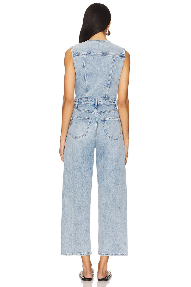 PAIGE Cirie Ankle Denim Jumpsuit outlook