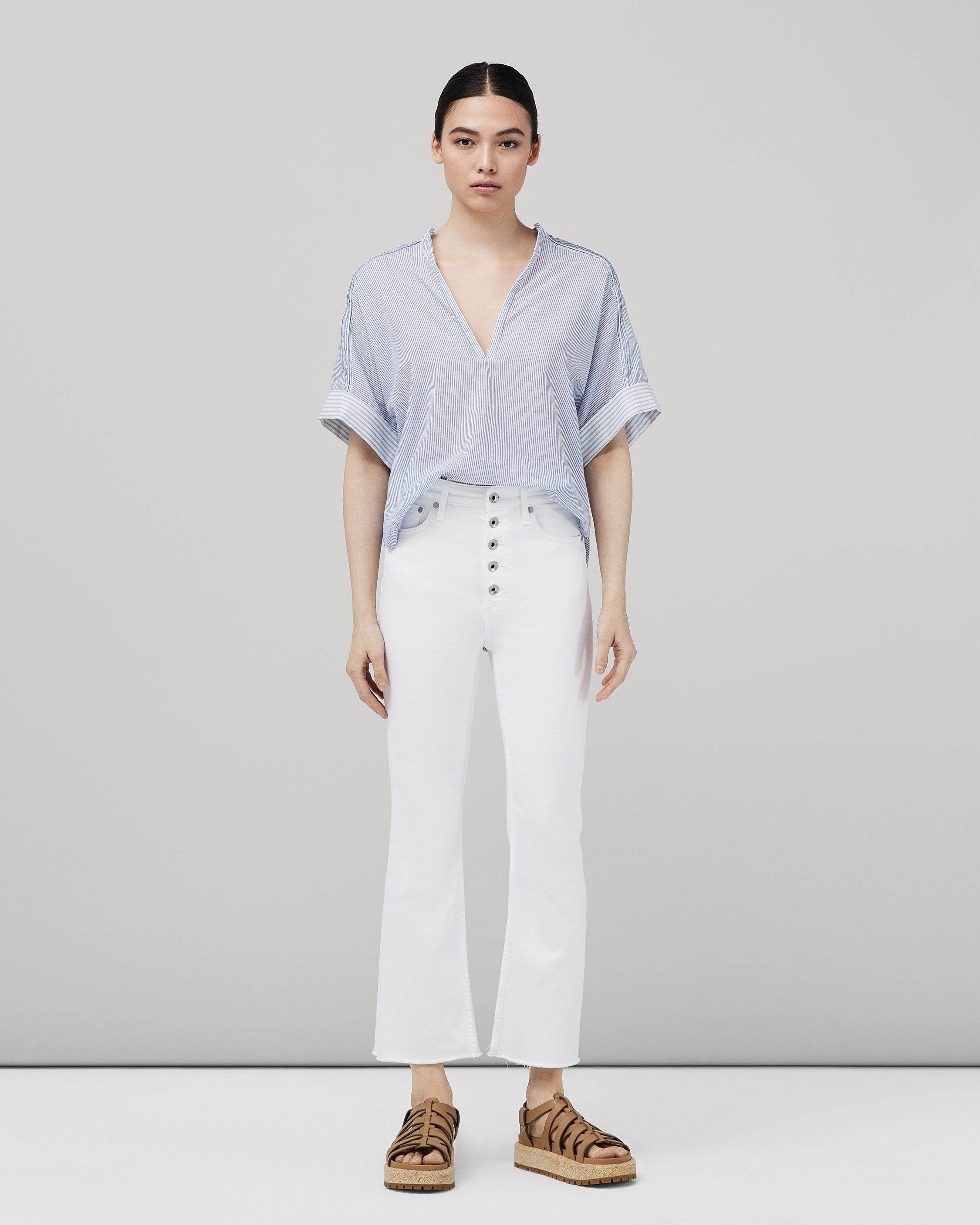 Casey Ankle Flare - Optic White
High-Rise Stretch Jean - 6