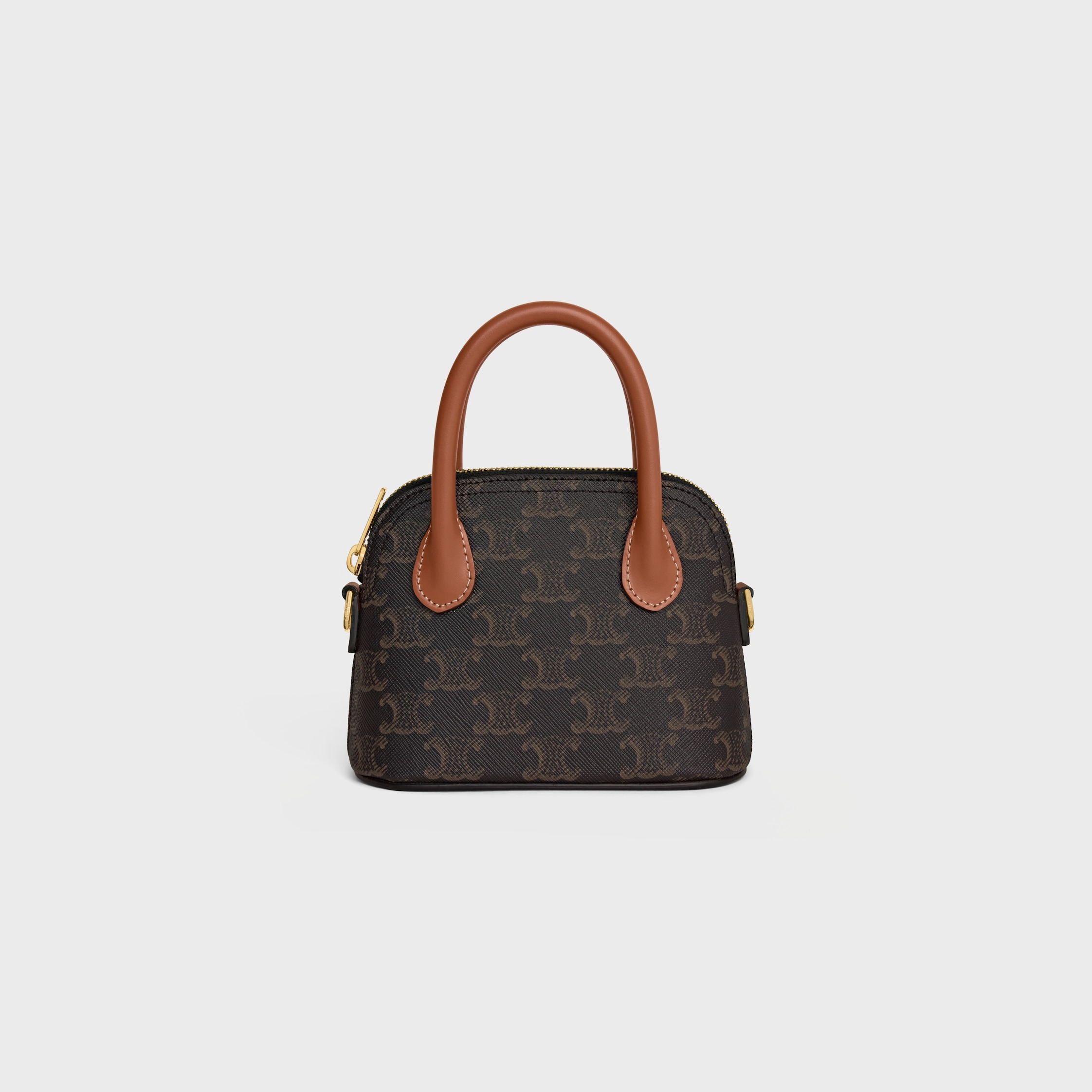 MINI HONORINE IN triomphe canvas and calfskin - 1