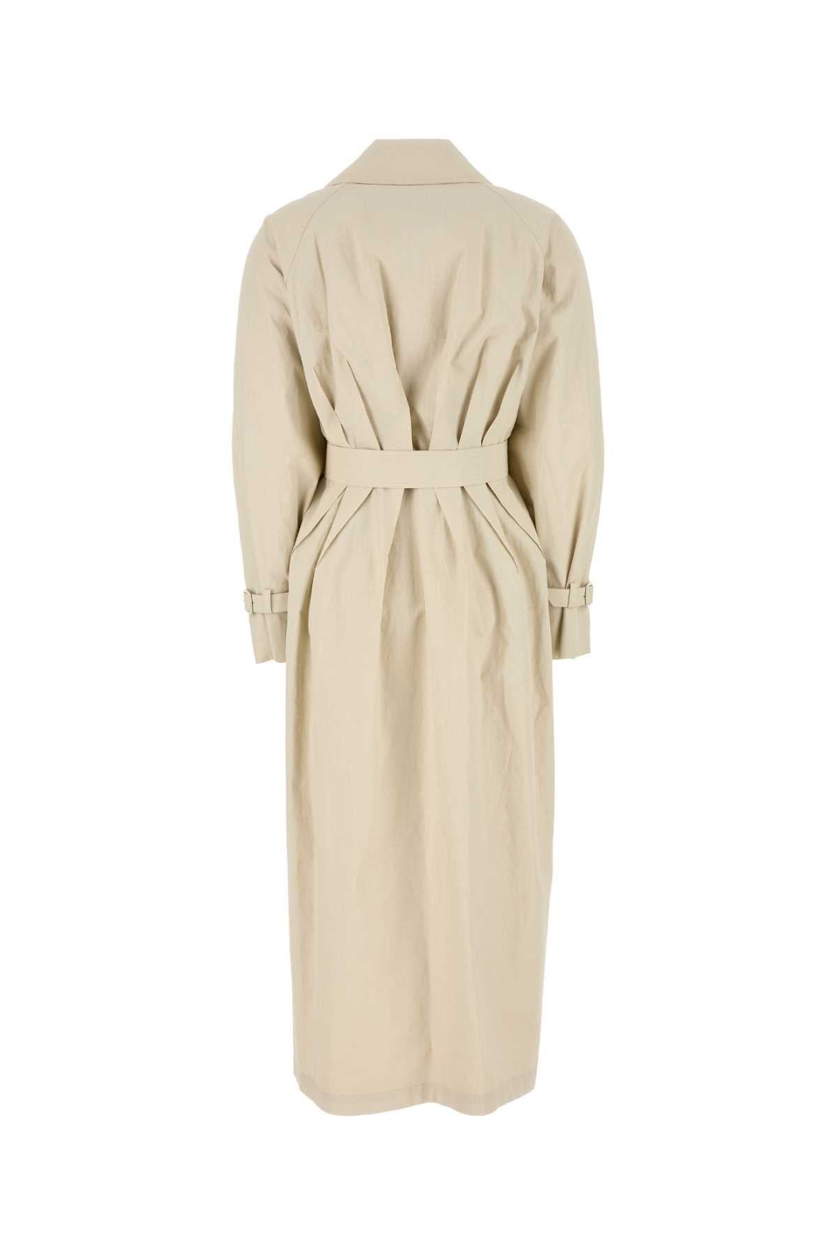 トレンチコート MAX MARA Sand Linen Ronco Trench Coat 1021125306001-a-ronco.jpg