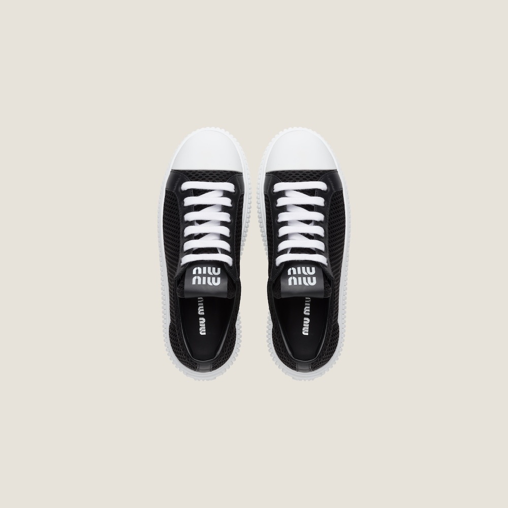 Mesh flatform sneakers - 3